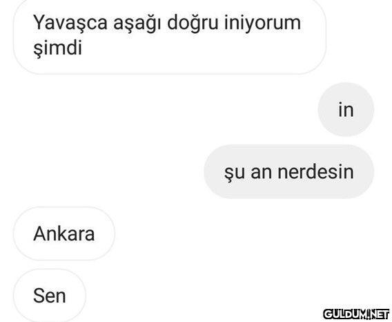 Yavaşca aşağı doğru...