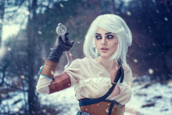 Cirilla (WITCHER cosplay) by LienSkullova