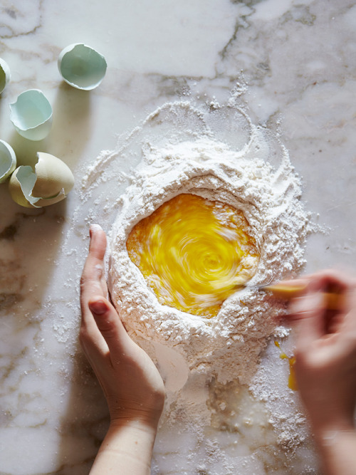 The Perfect Egg DoughMy first attempt at fresh pasta was an egg dough. After all, it is THE dough fo