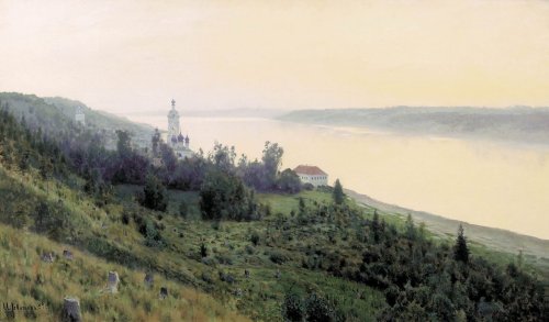 XXX geritsel:  Isaac Levitan - The surroundings photo