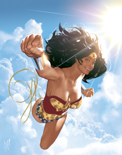 more-like-a-justice-league:  Wonder Woman by Adam Hughes