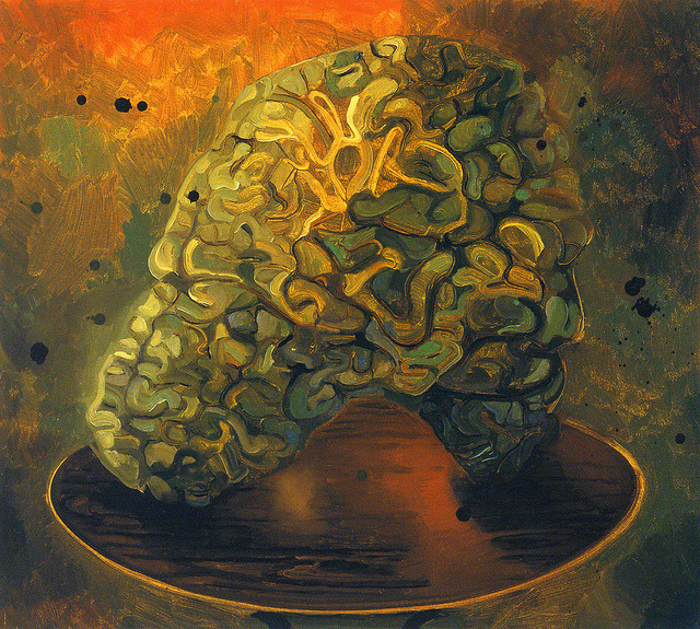 Dana Schutz.Â Advanced Brain. 2007.      
