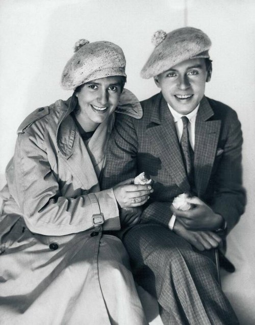 Erika Mann and her brother (and collaborator) Klaus Mann in 1927