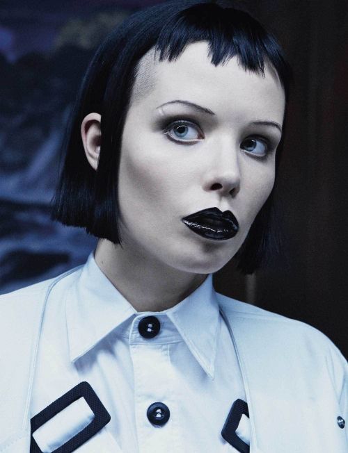 Alice Glass for I-D  Magazine by Daniel Jackson.