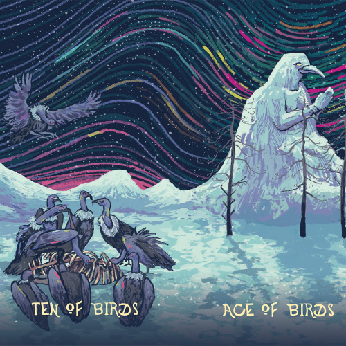 the flight of birds, from the Cosma Visions Oracle