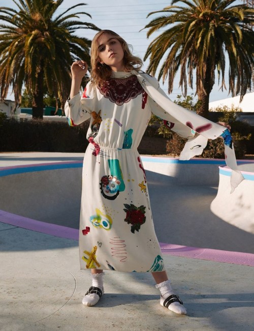 #BeachThursday ‘Spring 16 Collection’ by Marc Jacobs  Kiernan Shipka wearing Marc Jacobs Spring ‘16.