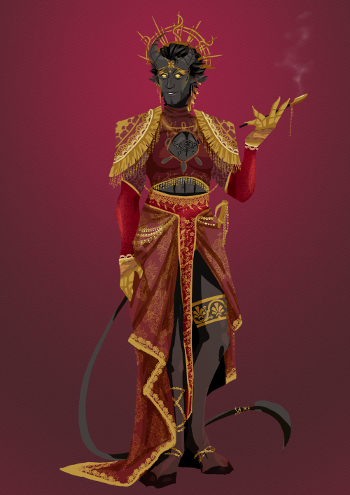 New DnD cleric tiefling guy dropped. His name is Capitali and he’s secretly a horse girl. I’m not us