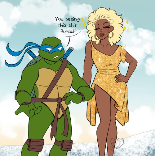 I Just Had To Redraw This Screenshot From The Paramount Commercial, It's Just So Surreal, Lmao.