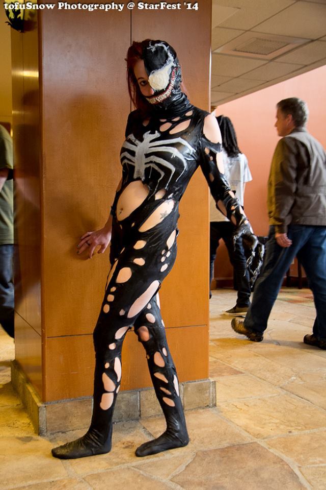 thecosplayinitiative:  Oh No, it looks Mary Jane has fallen prey to the Venom Symbiote,