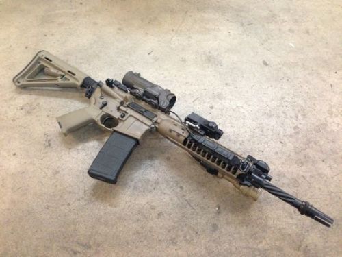norseminuteman:  LWRC M6ICLove that spiral barrel fluting 