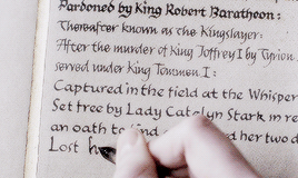 jaimelannistecr:Ser Jaime Lannister. Someone forgot to write down all your great deeds. There’s stil