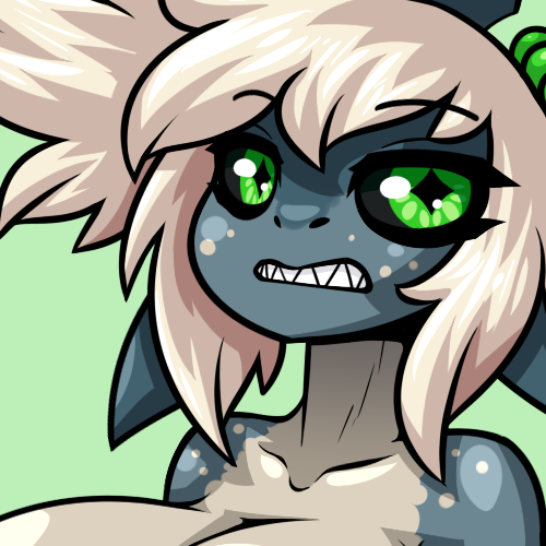 limebreaker:   First adoptable of the new year!This is Trish, the aggressively curvaceous