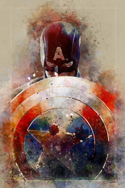 extraordinarycomics:  Captain America by DanielMurrayART.