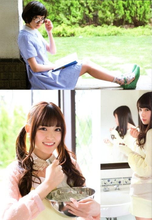yic17:  Nogizaka46 (Ikuta, Ikoma, Sayurin, Yumi, Manattan) | UTB+ 2015 May Issue