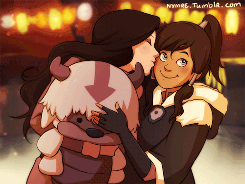 nymre:Korrasami date! drawn around the time book 2 was airing :) Still love these haha. *re-upload