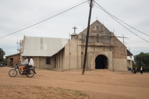 A church in Nakivale Refugee Settlement, Uganda. Nakivale was established in 1958 and officially rec