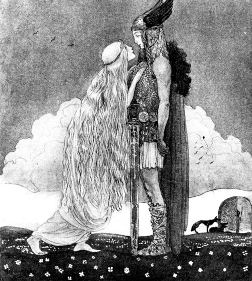 seeliequeene:John Bauer, Our Father’s Godsaga, 1911