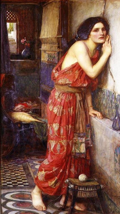 artist-waterhouse:Thisbe, 1909, John William Waterhouse