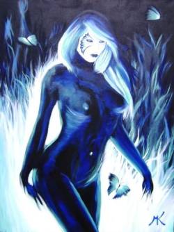 Rubistorm:  Here Is One Of My Paintings. Master Likes An Artistic Slave And One Of