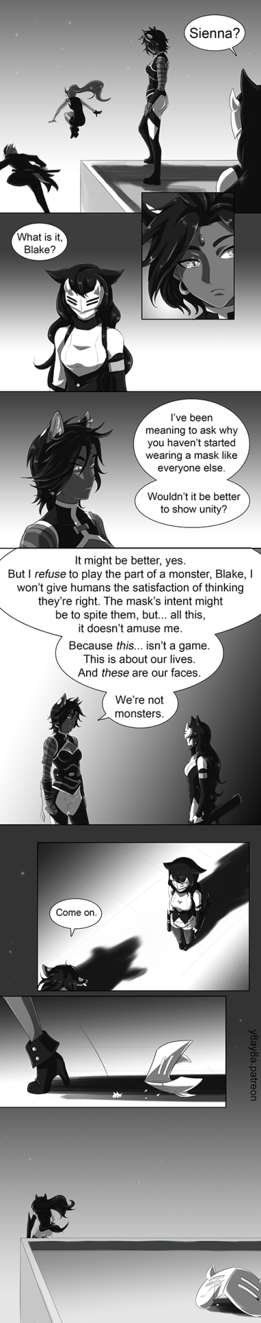 This came to me shortly after the Adam trailer was released. In V2, Blake explains: