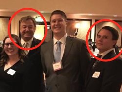 jewish-privilege: bonkai-diaries:  progressivefriends: That guest of Sen. Dean Heller is none other than known Nazi Peter Cvjetanovic. It would be a shame if the electorate in Nevada found out about this from the asshole who said he wouldn’t take away