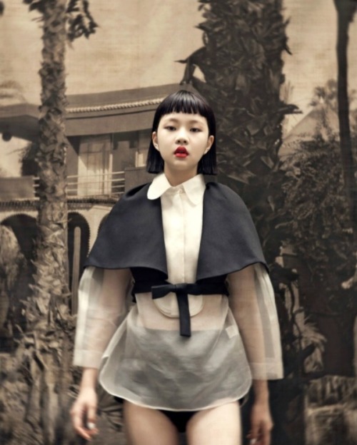 “Summer Dreaming"ㅣYeo Hye Won by Koo Bohn Chang for Vogue Korea July 2014imagining an eth