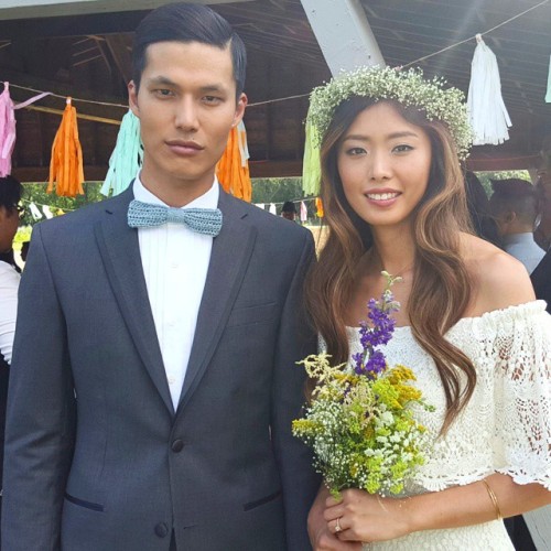 wilsonmodelmgmt: A momentos occasion! Congrats to Dae and his beautiful new bride Bora on their wedd