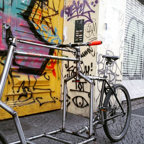 bikesandgirlsandmacsandstuff: (via cargo wednesdays… | KEIRIN cycle culture café. BERLIN)