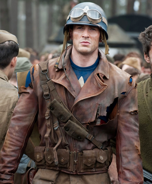 Chris Evans as Steve Rogers/Captain America in the Marvel Cinematic Universe