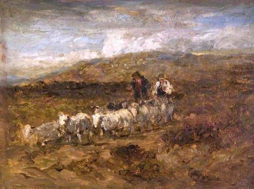 Welsh Shepherds, 1841, David Cox