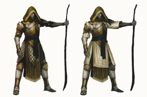 hostagesandsnacks:  The Temple of Mythal Keepers concept art in The Art of Dragon Age: Inquisition 