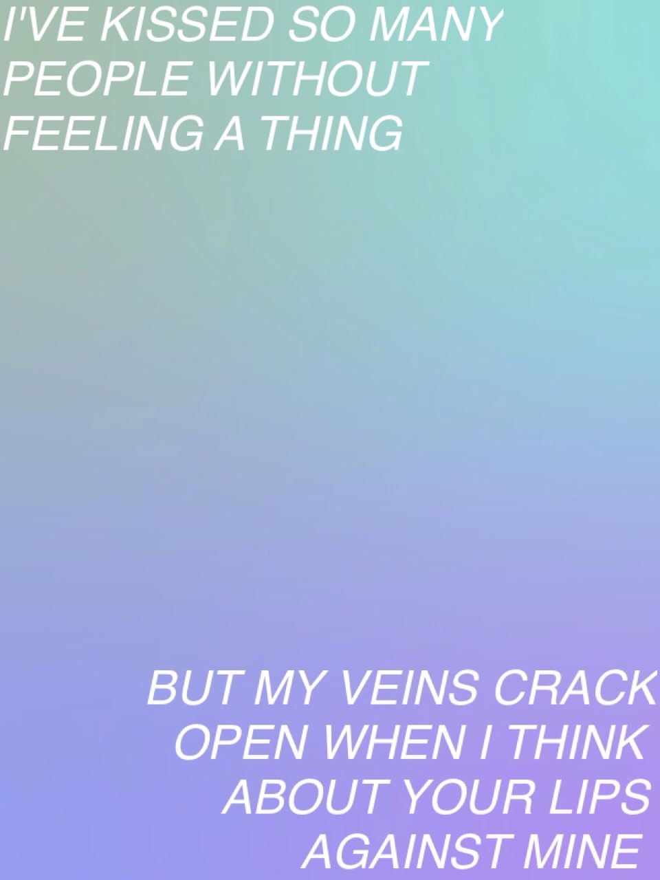 sickfake:  //and i swore i couldn’t feel anything but you’re making my head spin//