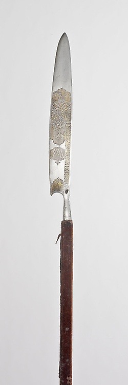 Glaive for the Bodyguard of Emperor Maximilian II, Jörg Hopfer, 1564, Art Institute of Chicago: