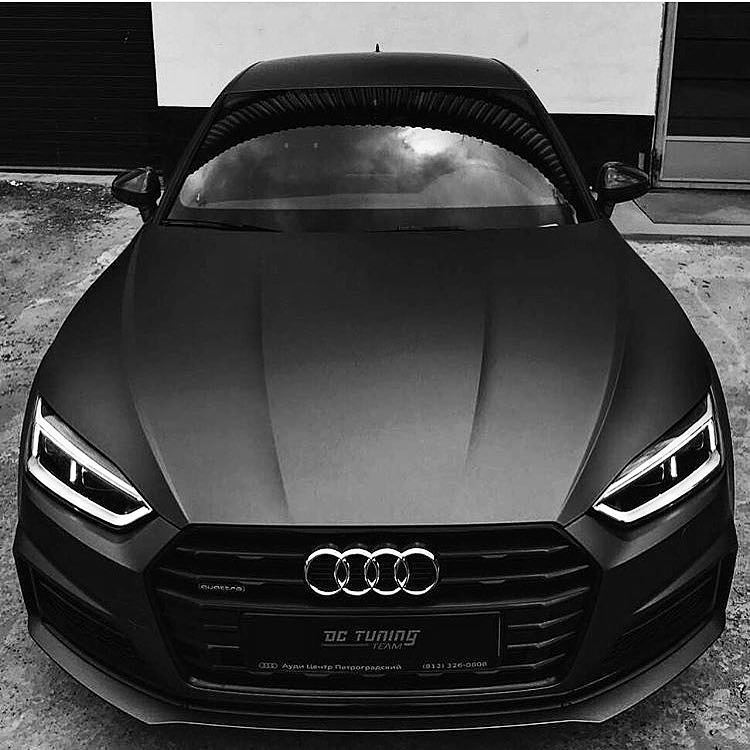 audi-obsession:  Murdered out beast 💀  Follow us 👉 @audi_obsession @audi_obsession