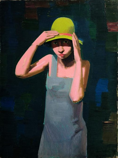 amare-habeo:  Franz Lerch (Austrian,1895-1977) - Girl with Hat (Mädchen mit Hut), 1929 Berlinische Galerie, Germany 