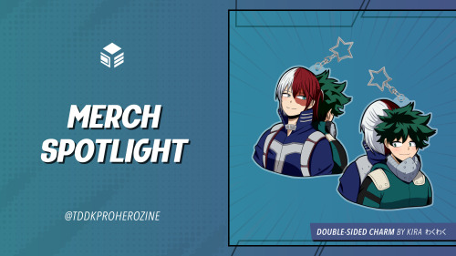   MERCH SPOTLIGHT  Check out this double-sided charm designed by Kira Want it in your collection? Yo