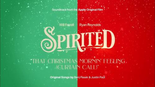 SPIRITED DVD 2022 CHRISTMAS MOVIE Will Ferrell & Ryan Reynolds