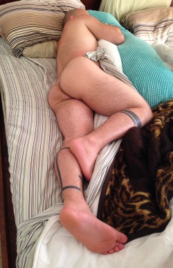 ratsawgod:  Someone was sneaky and snapped this pic while I was literally snoring my ass off. Heh-heh!