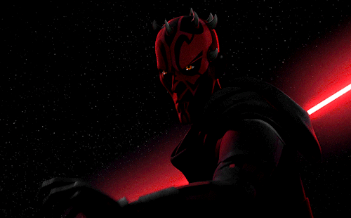 Darth Maul Wielding Different Lightsabers, Featuring: His Original Double-bladed Lightsaber, The Working