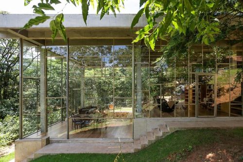 keepingitneutral: Casa Biblioteca, Between São Paulo and Campinas, Brazil,Atelier Branco Arquitetu