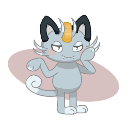 delphi-art:day 29: fave alolan form- alolan meowth