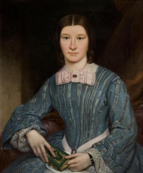 history-of-fashion:1859 David Gee - Miss Newarke(Herbert Art Gallery & Museum)