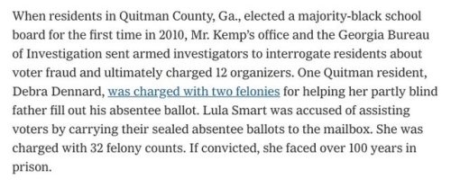 mysharona1987: Brian Kemp does not belong in the governor’s office. He belongs in jail. 