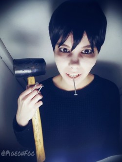 DIARY OF DELIGHTS Souichi cosplay test! (Junji Ito manga)