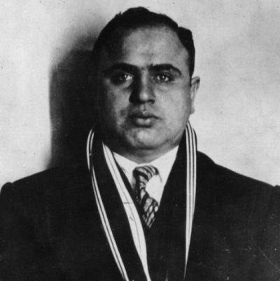 Al Capone…Mugshot of the Day…omerta.