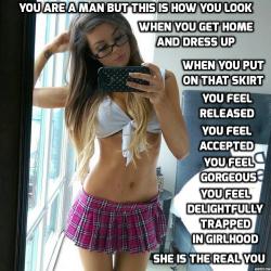 sissytrannytransformation:  You want to be