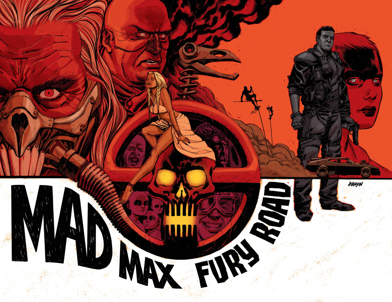 fanta-z: Mad Max: Fury Road by Javier Pulido, Dave Johnson, Paul Pope,   Ben Templesmith,