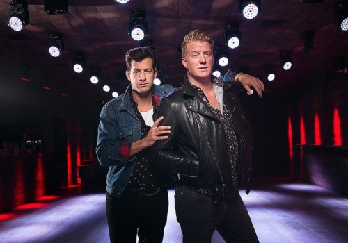 Josh Homme and Mark Ronson by Matt Writtle