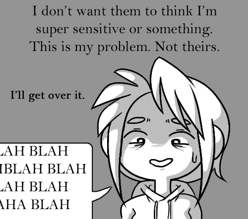 tagdavid:  southpauz:I’m the kind of person who is at their happiest when they make other people happy…Unfortunately, that means I have this terrible habit of avoiding conflict that could result in upsetting others. Even if it hurts me.Me too, me