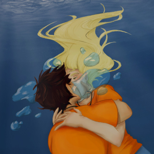  “And it was pretty much the best underwater kiss of all time.”I fell in love with PJO recently and 